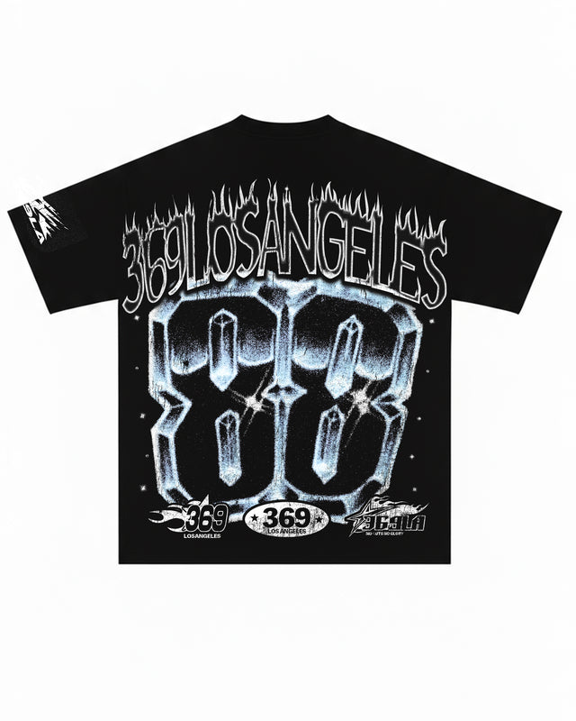 Paradise City Short-Sleeve T-Shirt & Flare Sweatpants Full Set