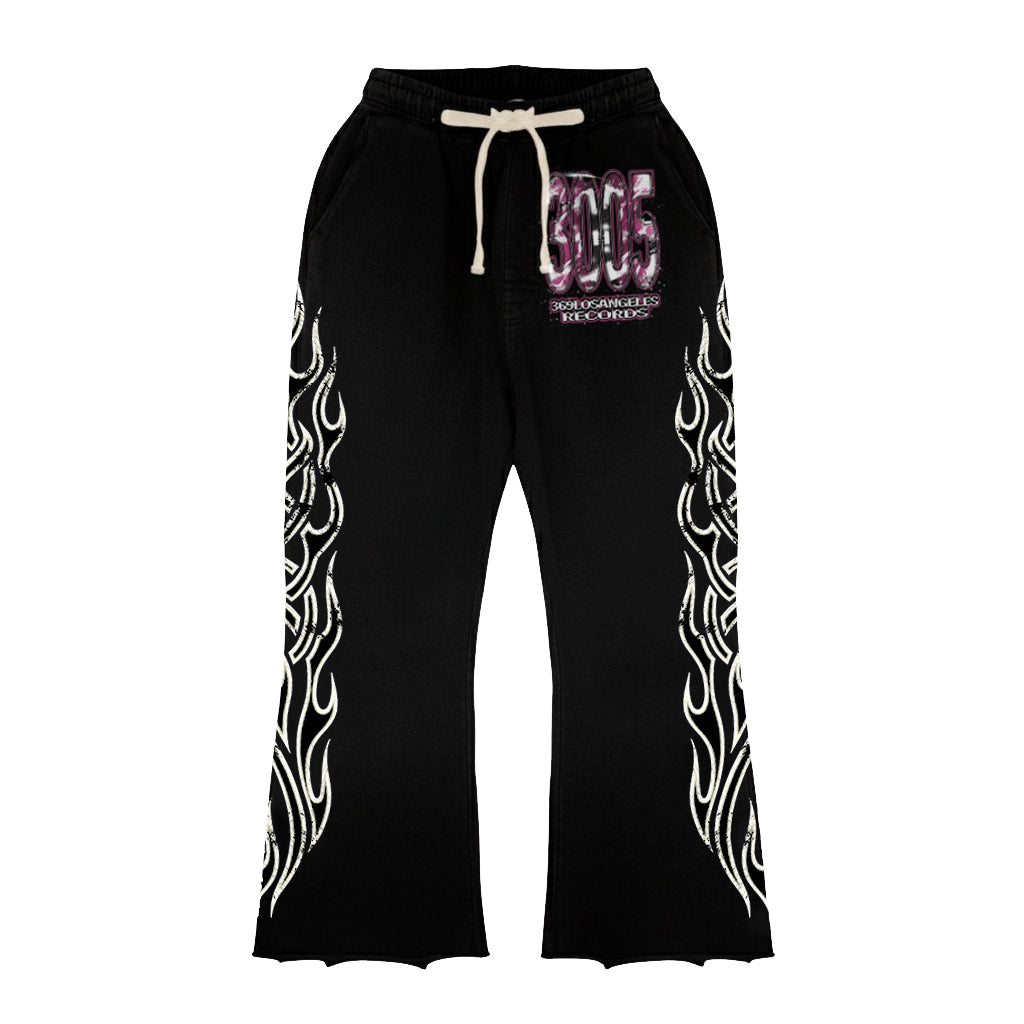 Born From Short-Sleeve T-Shirt & Flare Sweatpants Full Set