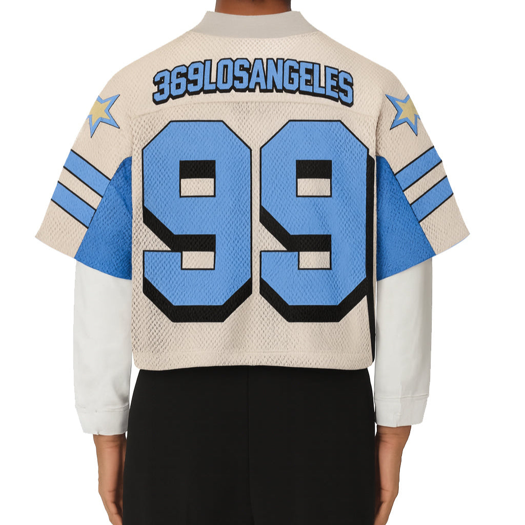 Daisy Football Short-Sleeve Football Jersey