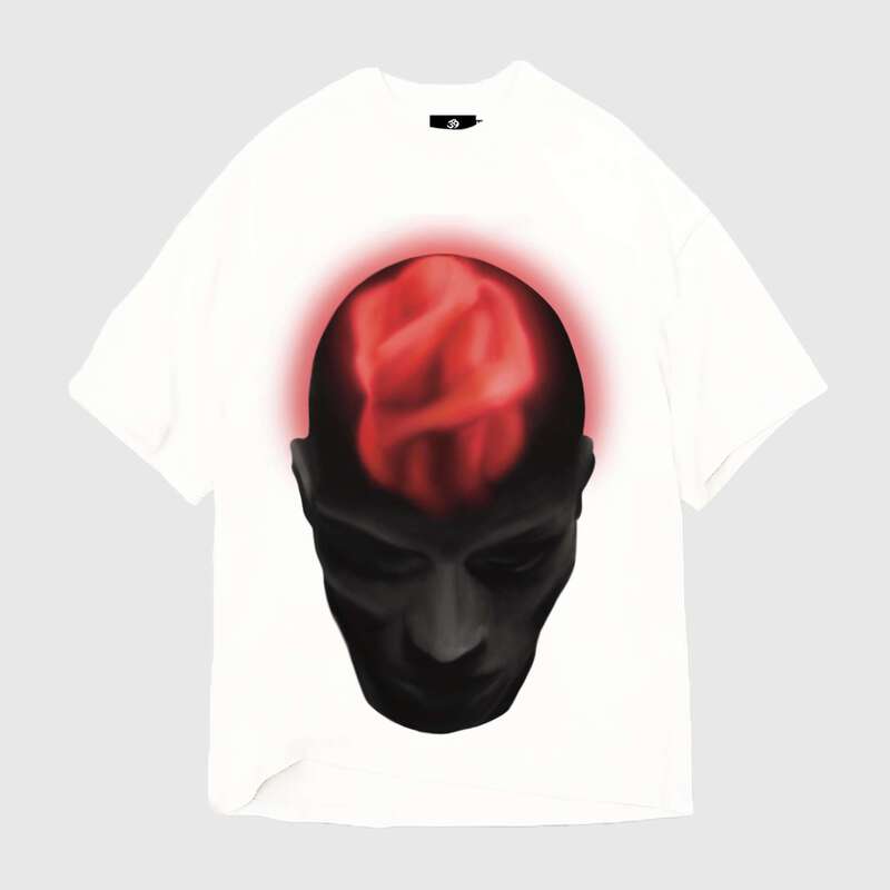 Fear Is The Mind Killer T-Shirt & Black Bandana Shorts Full Set