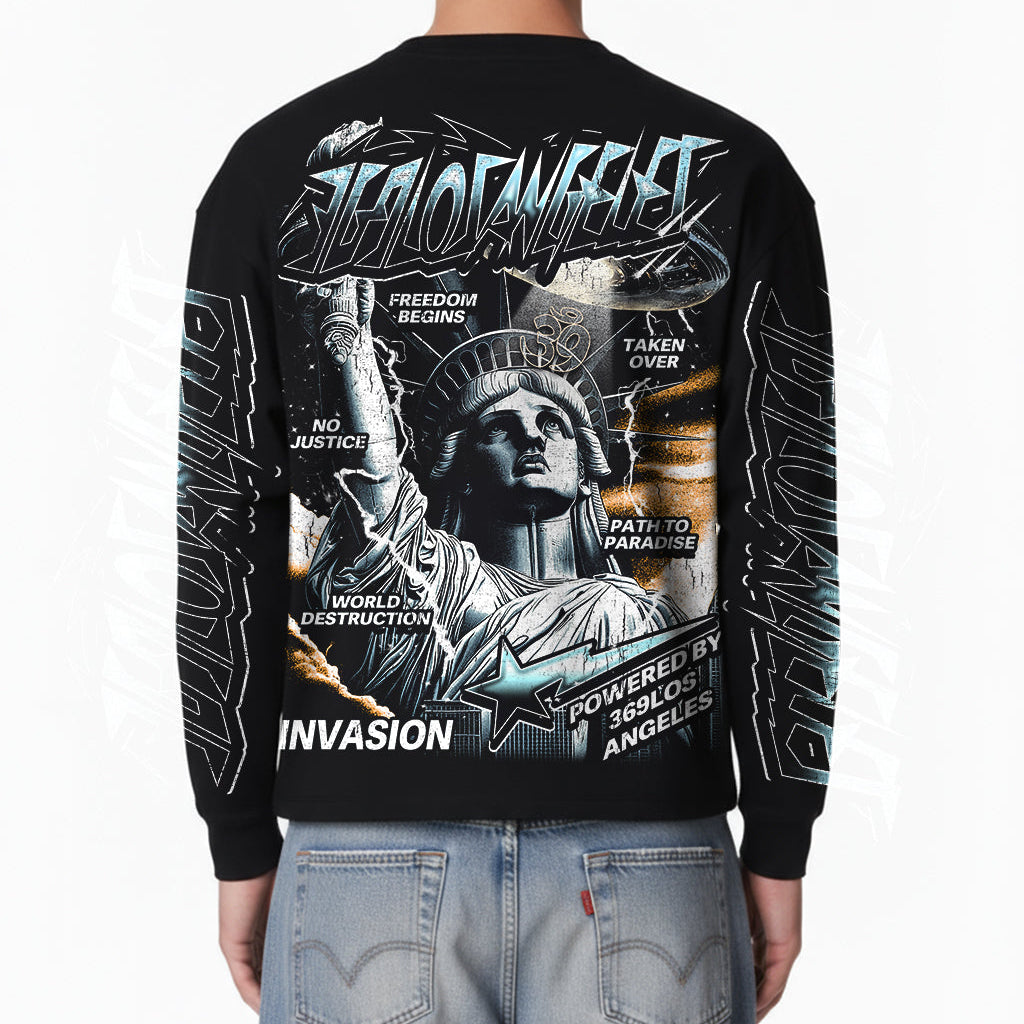 No Justice Long-Sleeve T-Shirt