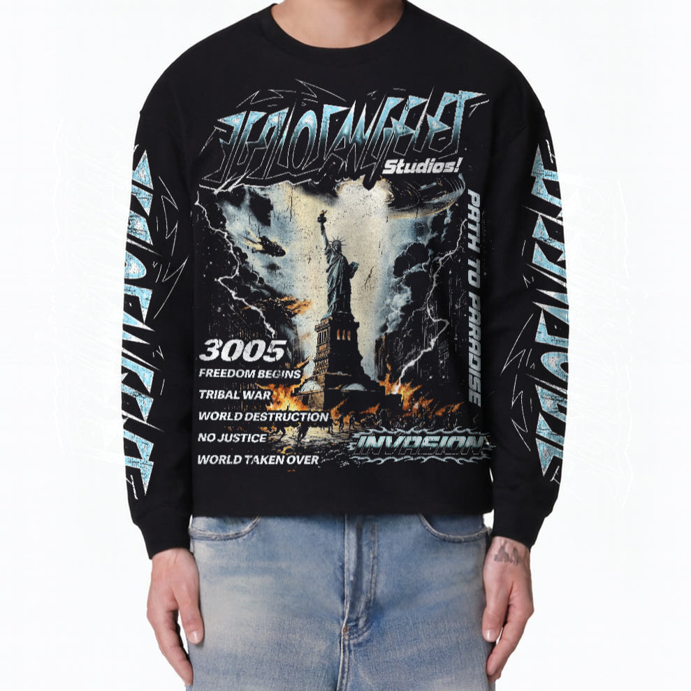 No Justice Long-Sleeve T-Shirt