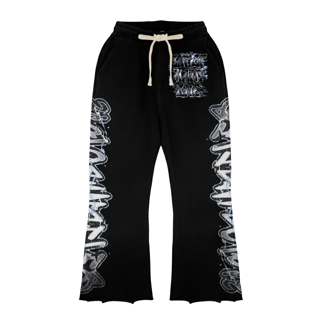 Out Of Many One Short-Sleeve T-Shirt & Flare Sweatpants Full Set