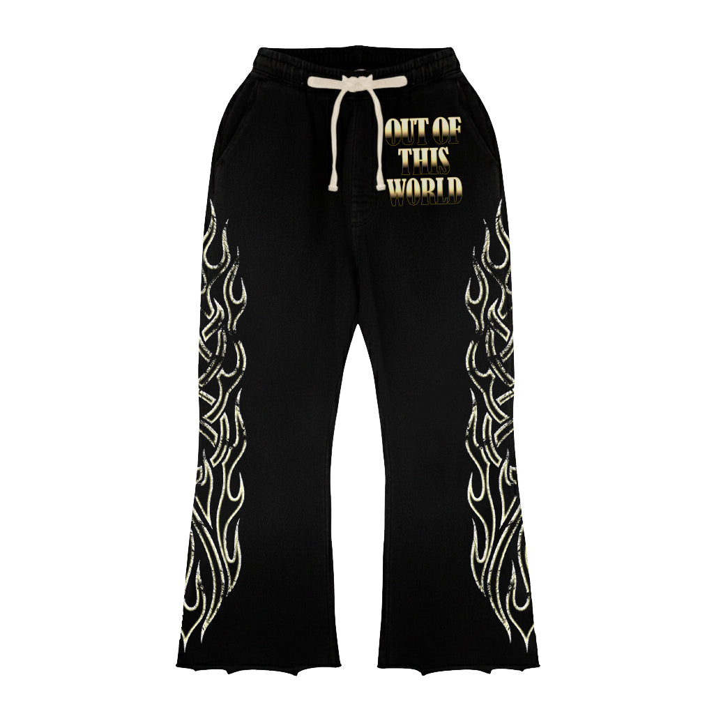 Out Of This World Short-Sleeve T-Shirt & Flare Sweatpants Full Set