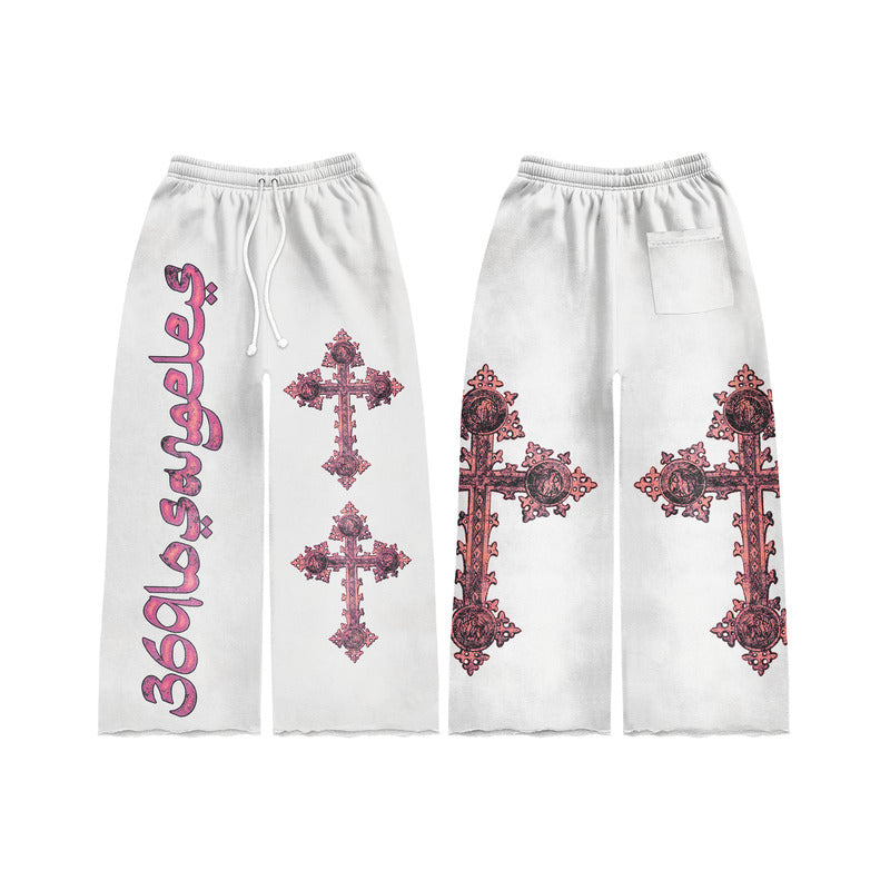 Pure Saint Full Zip Hoodie & Flare Sweatpants Full Set