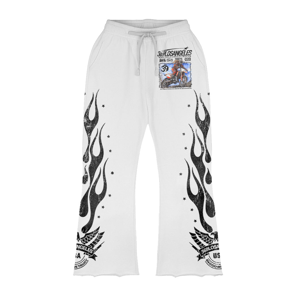 Victory Is The Goal Short-Sleeve T-Shirt & Flare Sweatpants Full Set