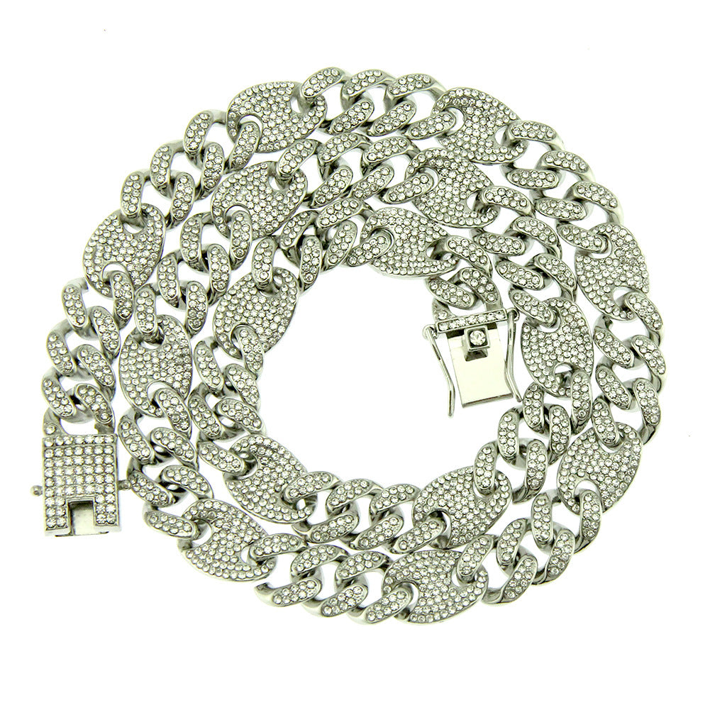 Iced Out Cuban Link Necklace 4