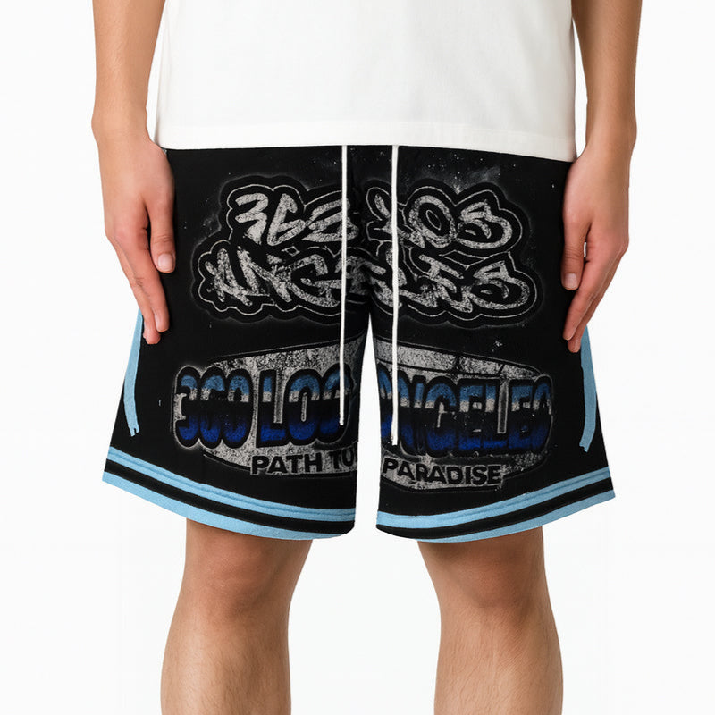 Records Mesh Shorts