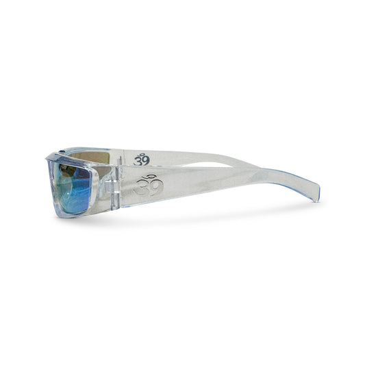 Icy Blue Cyber Sunglasses