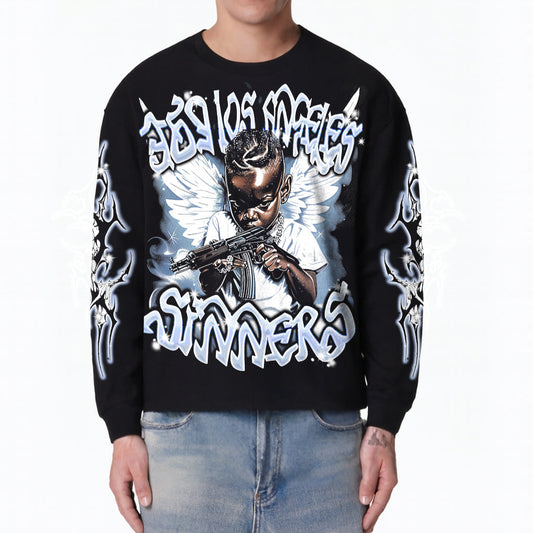 Art Heals Pain Long-Sleeve T-Shirt