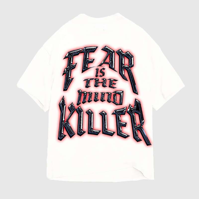 Fear Is The Mind Killer T-Shirt White