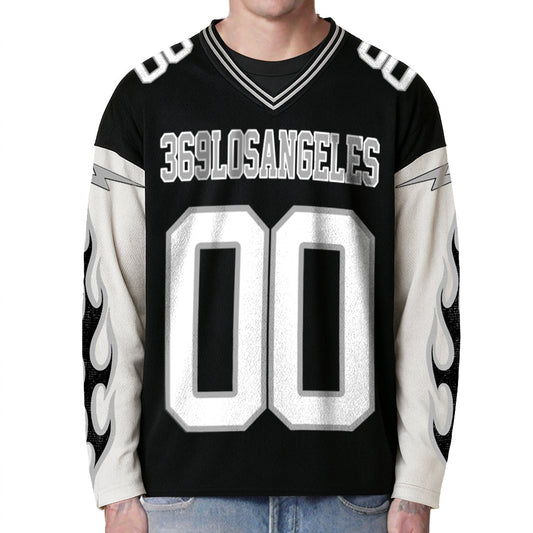 Black Lightning Double-Layer Long-Sleeve Jersey