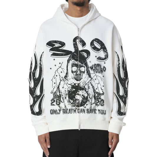 Death Full-Zip Fleece Hoodie