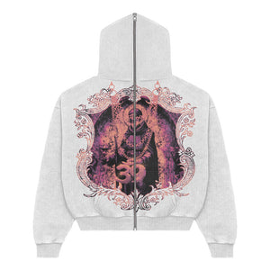 Pure Saint Full-Zip Fleece Hoodie