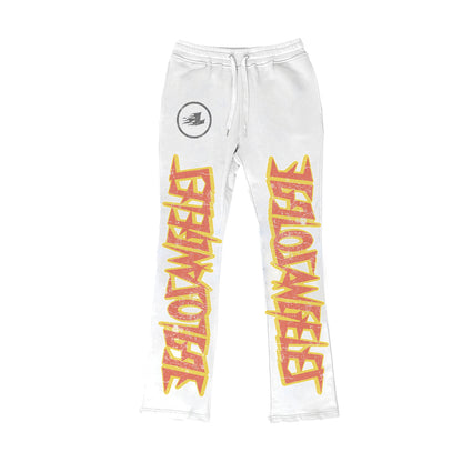 World Tour Full Zip Hoodie & Flare Sweatpants Full Set