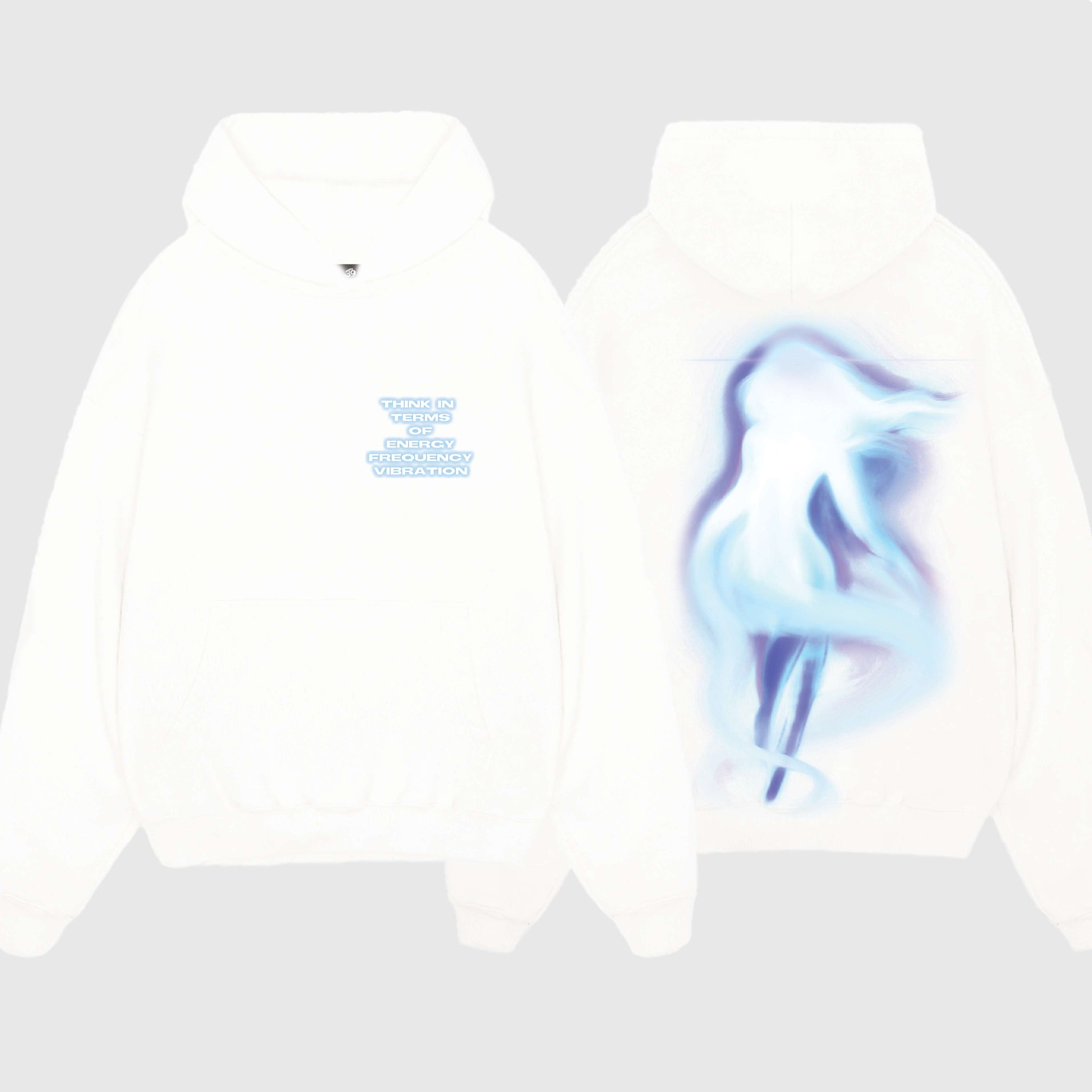 Frequency Hoodie White