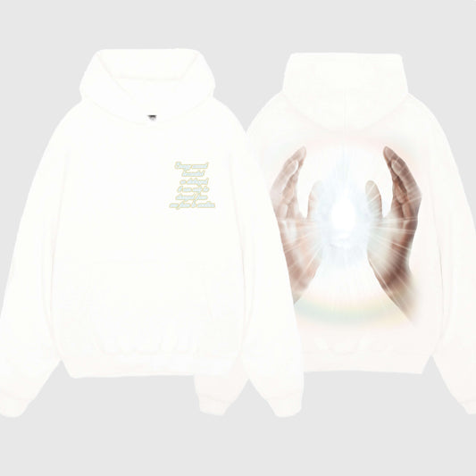 Energy Connection Hoodie White