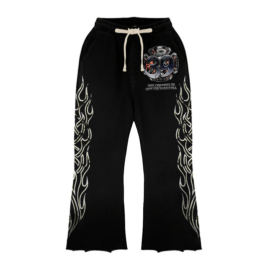 Hotter Than Hell  Flare Sweatpants