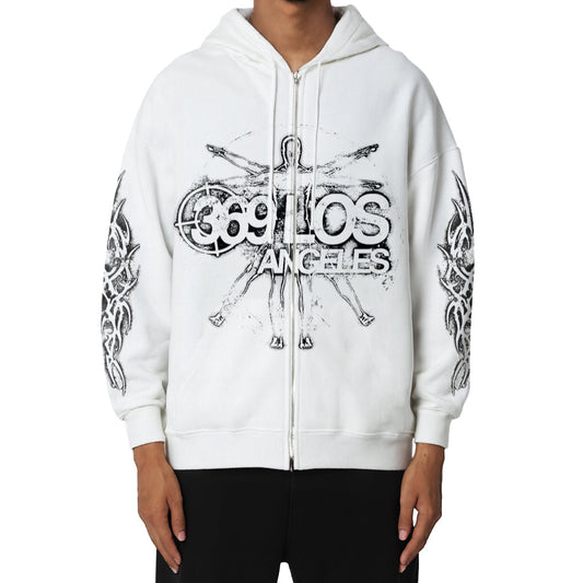 Leo Full-Zip Fleece Hoodie