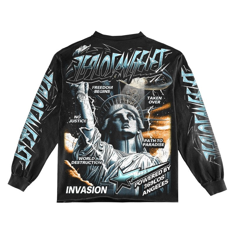 No Justice Long-Sleeve T-Shirt