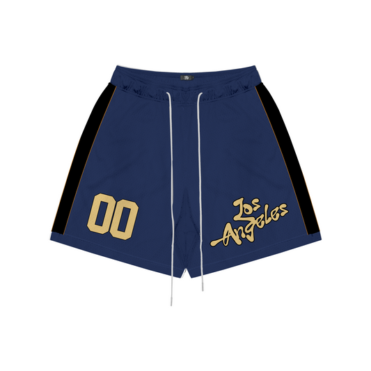 Navy Bear Shorts