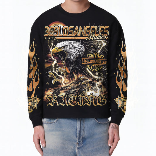 Racing Eagle Long-Sleeve T-Shirt