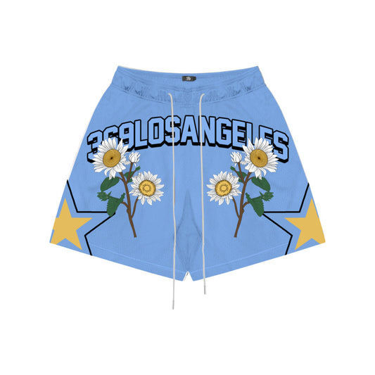 Daisy Mesh Shorts