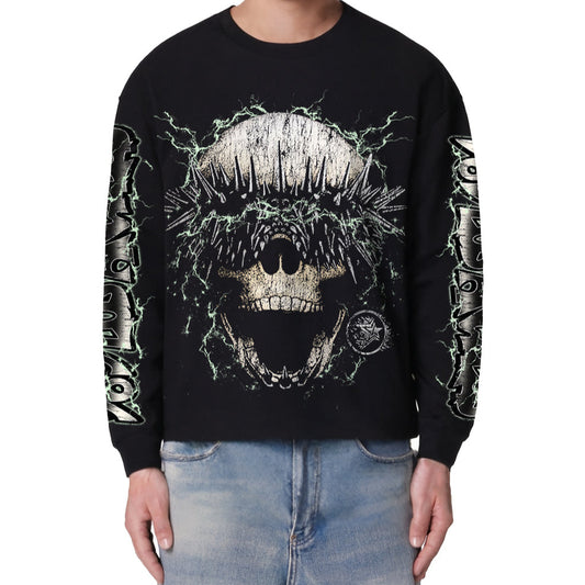 Skull Long-Sleeve T-Shirt