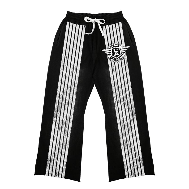 Stripe Fleece Sweatpants