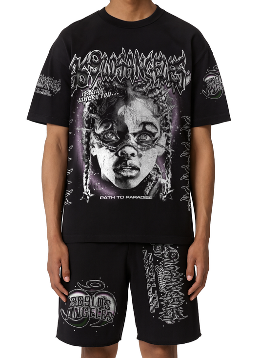 War Cry T-Shirt &  Sweatshorts Full Set