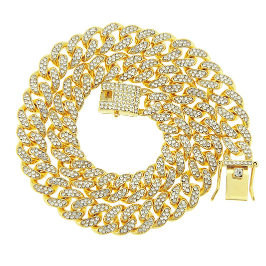 Iced Out Cuban Link Necklace 1