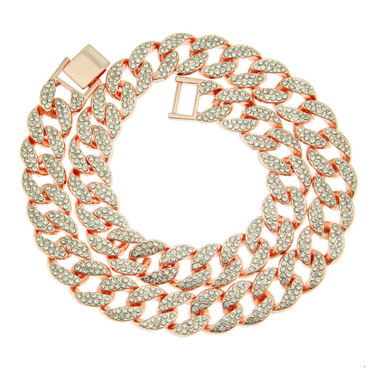 Iced Out Cuban Link Necklace 2