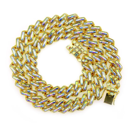 Rainbow Link Necklace 1