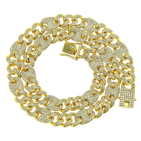 Iced Out Cuban Link Necklace 4