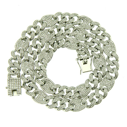 Iced Out Cuban Link Necklace 4