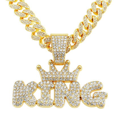 King Iced Out Cuban Link Necklace