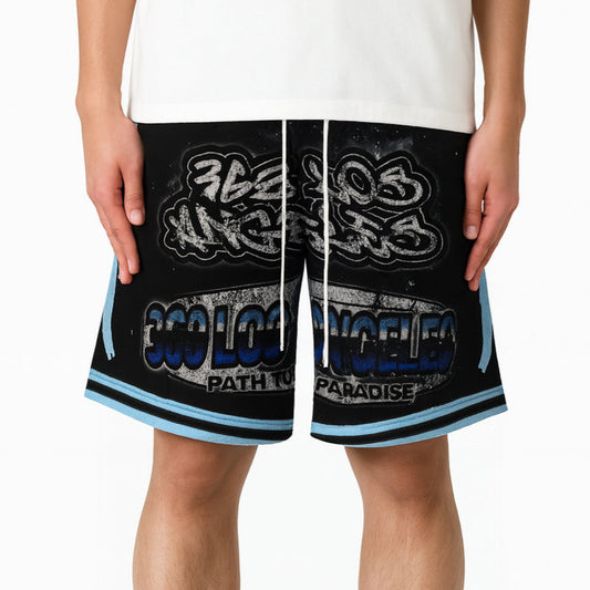 Records Mesh Shorts